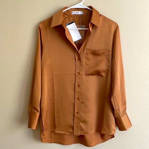Mango blouse Size US2 - Picture 1 of 3